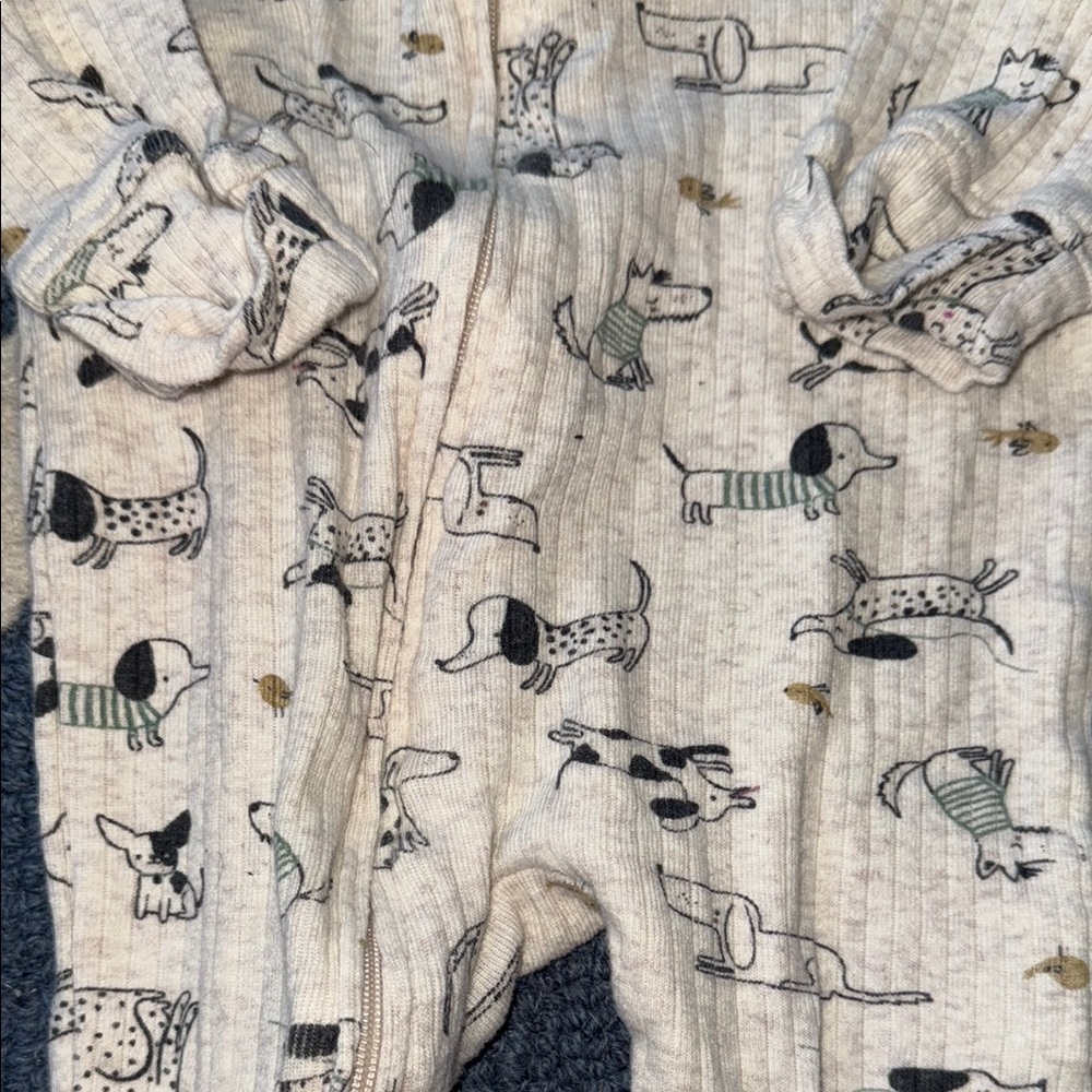 Adorable Animal Print Kids Footie - Picture 4 of 5